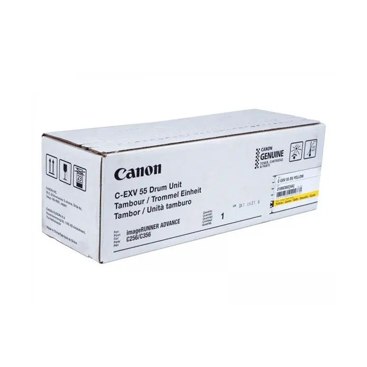 Drum Unit Original Canon Yellow, EXV55, pentru IR Advance C256i/C356i/C257i/C357i, 45K, (timbru verde 0.8 lei),NOPP, "2189C002AA