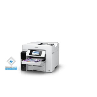 Многофункционален мастиленоструен CISS цветен принтер Epson L6580, A4, Функции: Печат | Скенер | Копир | Факс, Печат моно: 25ppm