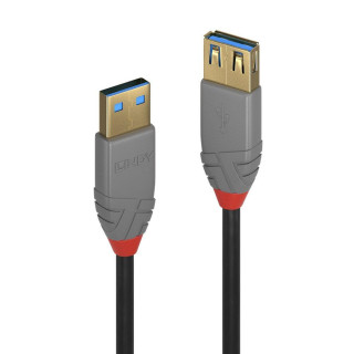 Cablu Lindy 0,5m USB 3.1 Gen1 EXT A/A, "LY-36760" (timbru verde 0.18 lei)