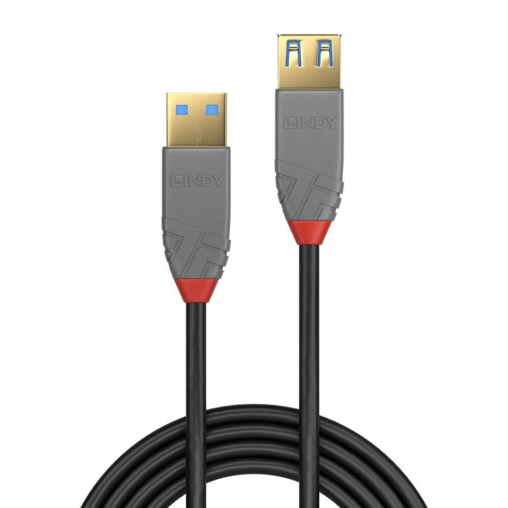 Cablu Lindy 0,5m USB 3.1 Gen1 EXT A/A, "LY-36760" (timbru verde 0.18 lei)