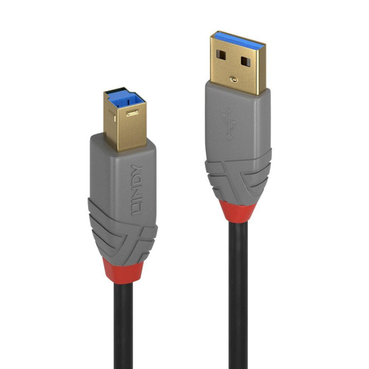 Lindy 5m USB 3.0 Type A to B Cable Anthracite "LY-36744"
