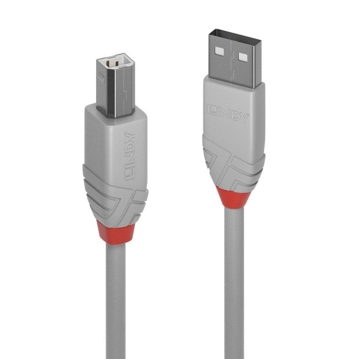Lindy 0.5m USB 2.0 Type A to B Cable "LY-36681"