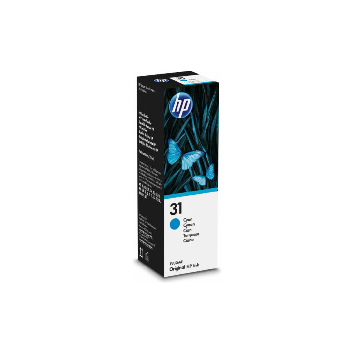 Cartus Cerneala Original HP Cyan, nr.31, pentru HP Smart Tank 555|7005|7006|7305|7306|7605|7606|500|550|555|559|570|600|650|655|