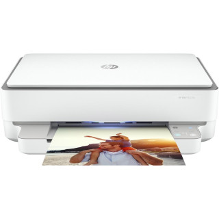 Многофункционален цветен мастиленоструен принтер HP ENVY 6020e AIO A4 Функции: Печат|Сканиране|Копиране, Скорост на печат моно: 