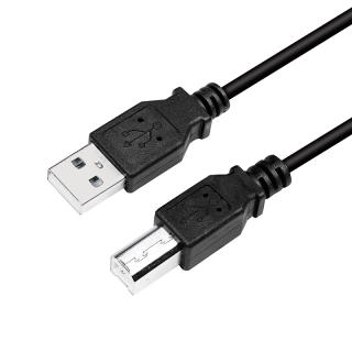LOGILINK USB KÁBEL USB 2.0 (T) - USB 2.0 Type-B (T) 2m fekete "CU0007B"