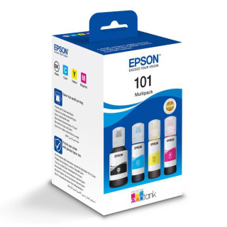 Combo-Pack Eredeti Epson CMYK nr.101 L4150|L4160|L6160|L6170|L6190-hez 70mlx3+127mlx1 "C13T03V64A"(RAPO)