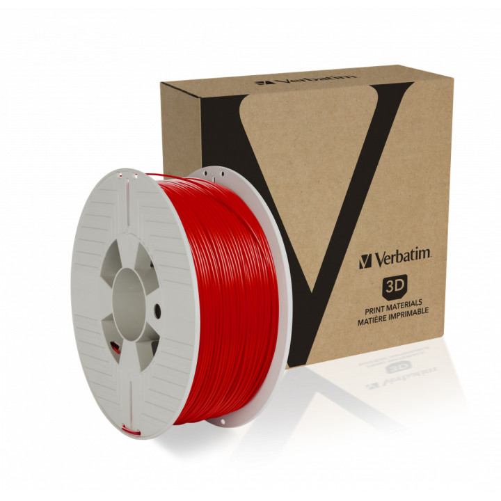 3D PRINTER FILAMENT PLA 1.75MM 1KG RED "55320"