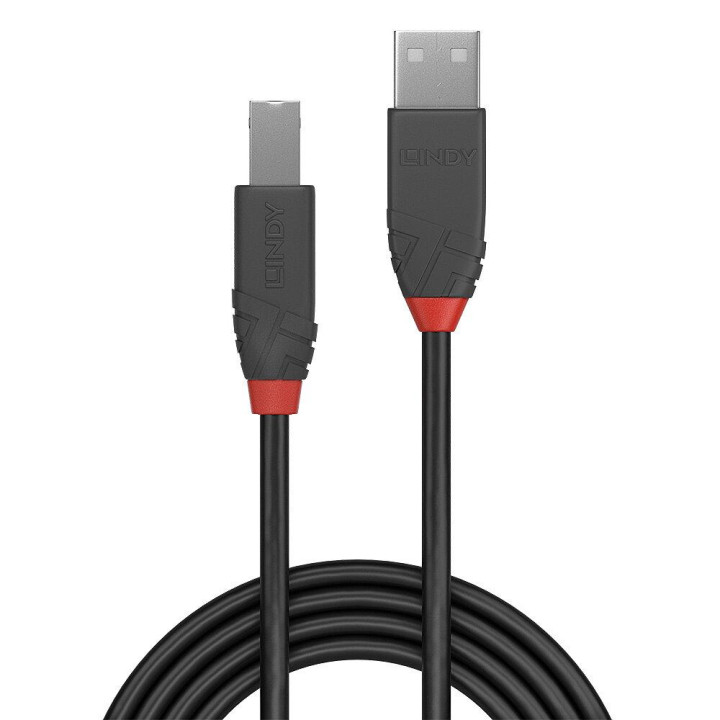 Lindy 0,2m USB 2.0 A-típusú - B-típusú kábel "LY-36670"