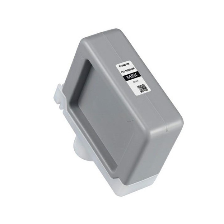 Cartus Cerneala Original Canon Black, PFI-1100BK, pentru IPF PRO-2000|PRO-4000|PRO-6000, 160ml, incl.TV 0.15 RON,NOPP, "0850C001