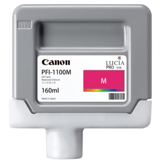 Оригинален мастилен картридж Canon Magenta PFI-1100M за IPF PRO-2000|PRO-4000|PRO-6000 160ml NOPP "0852C001AA"