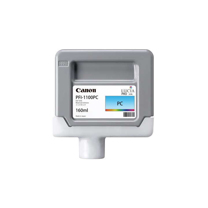 Original Canon Photo Cyan Ink Cartridge PFI-1100BL for IPF PRO-2000 | PRO-4000 | PRO-6000, 160ml NOPP "0854C001AA"