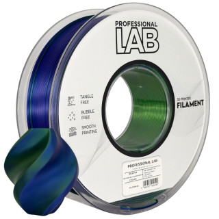 Silk PLA Tri Color albastru verde mov | Smart Print